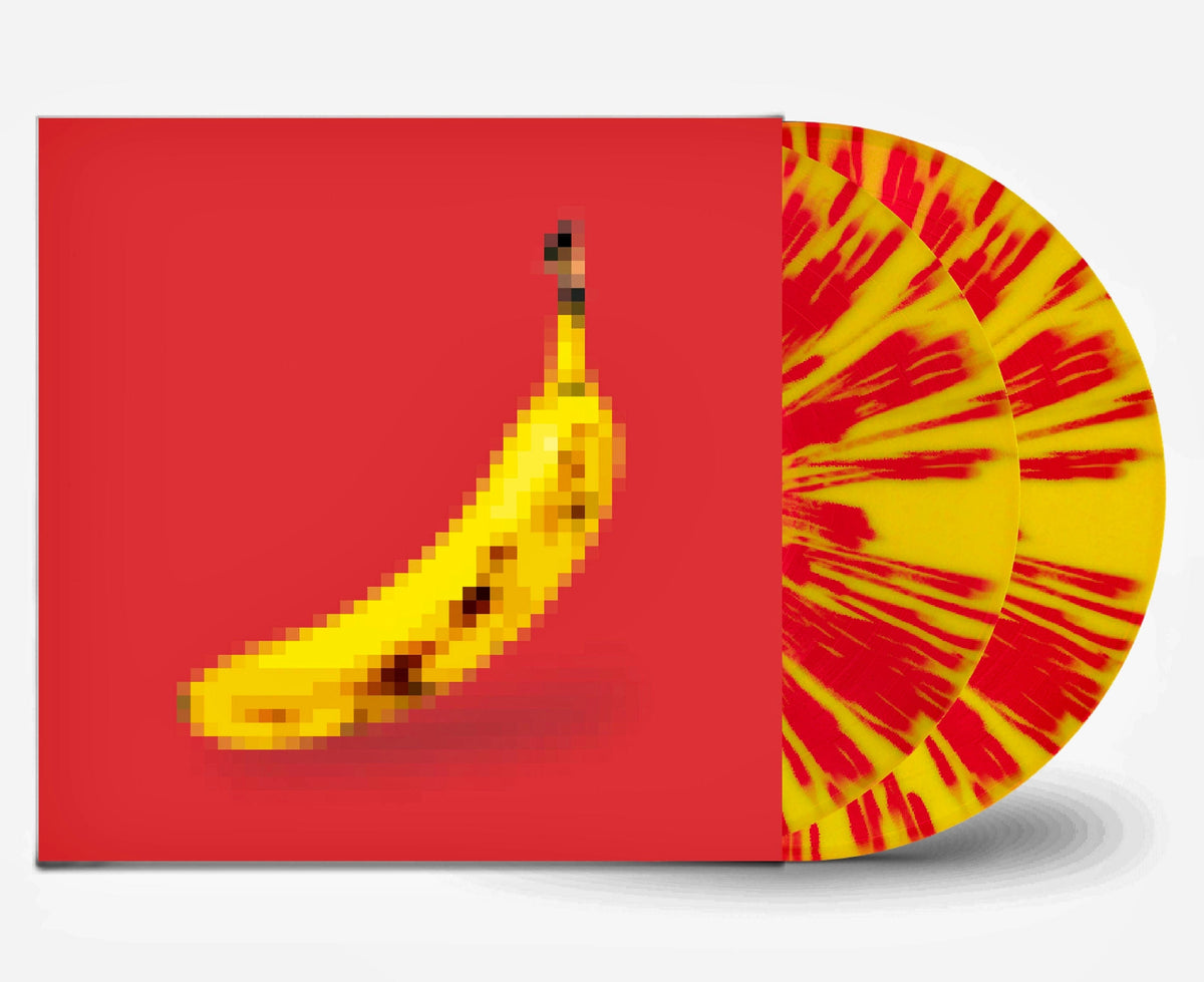 Donkey Kong Country OST Recreated Banana Explosion Splatter Vinyl