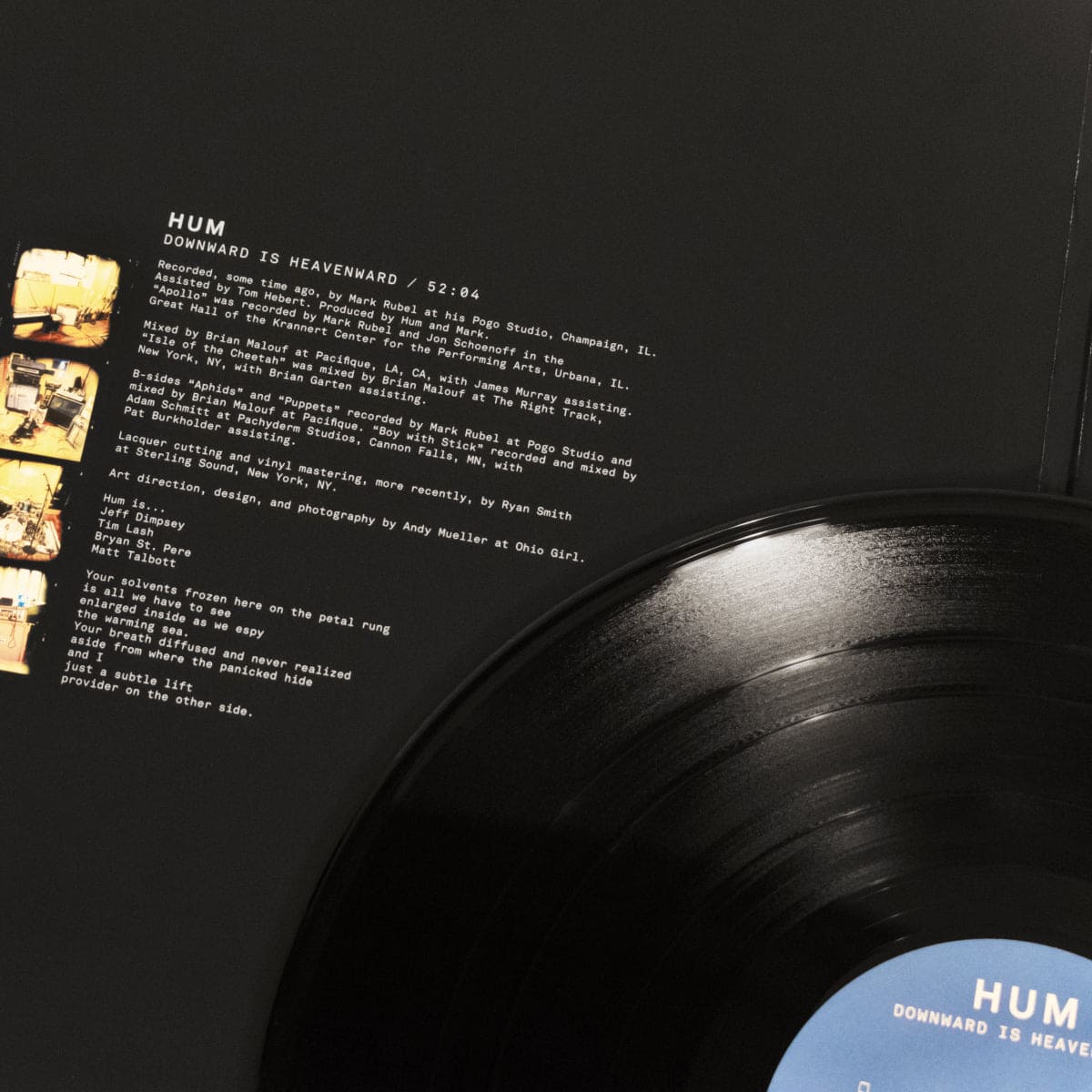 Hum - Downward Is Heavenward Black 180 Gram Vinyl 2xLP