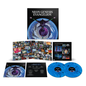 Neon Genesis Evangelion (Original Series Soundtrack) Blue Black Smoke Colored Vinyl
