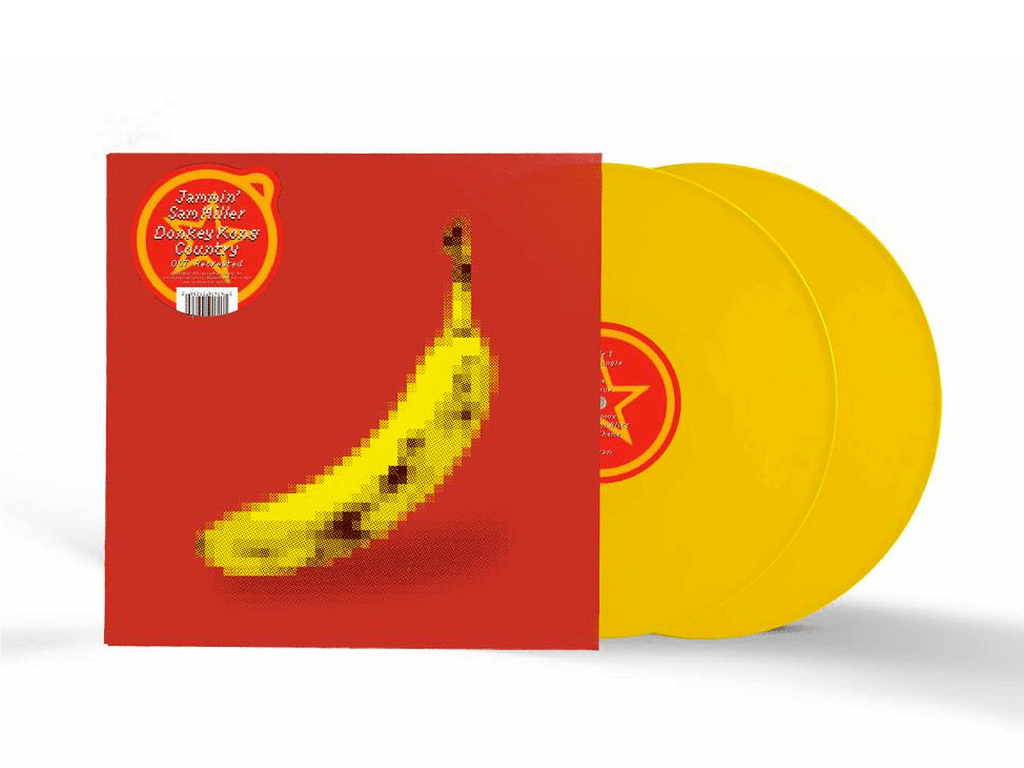 Jammin' Sam Miller - Donkey Kong Country OST Recreated Banana Yellow Colored Vinyl 2LP