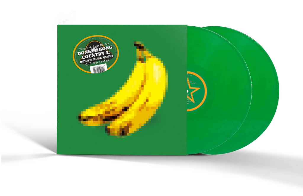 Donkey Kong Country Ost 2 (Recreated) Limited Jungle Green Colored Vinyl 2LP