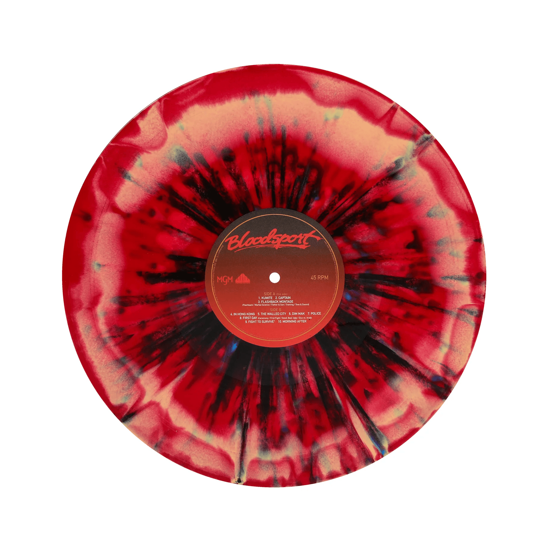 Paul Hertzog - Bloodsport: Original Motion Picture Score Swirl Colored Vinyl 2XLP