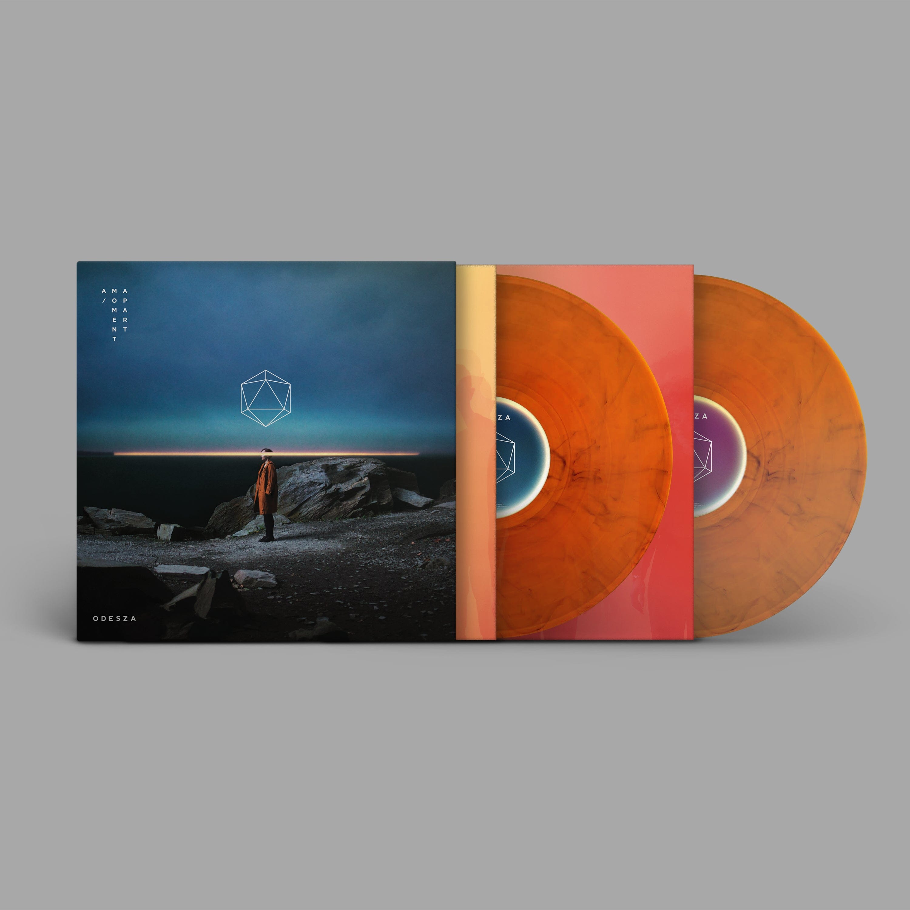 Odesza - A Moment Apart Burnt Orange Colored Vinyl 2LP (Exclusive)