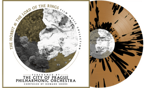 The Hobbit & The Lord of the Rings Music Collection Gold w/ Black Splatter Vinyl 2LP