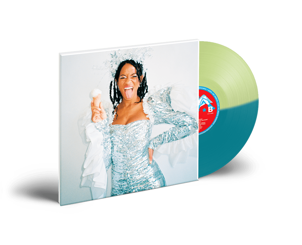 Kilo Kish - American Gurl Exclusive Blue Lime Split Color Vinyl LP PREORDER