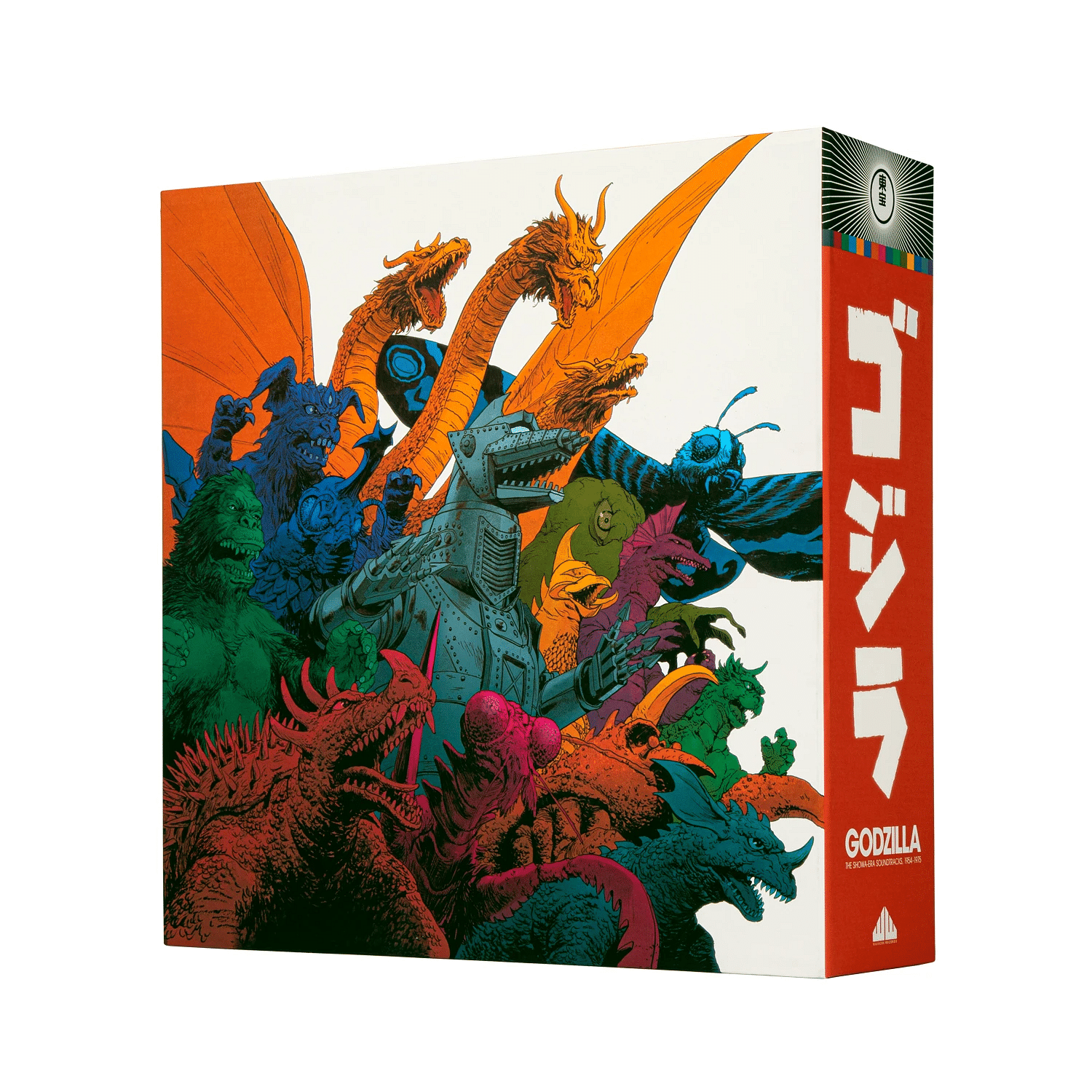 Godzilla: The Showa-Era Soundtracks 1954-1975 Colored Vinyl Box Set (180 gram Discs)