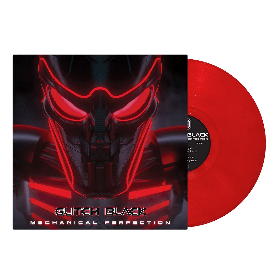 Glitch Black Mechanical Perfection Translucent Red Vinyl LP