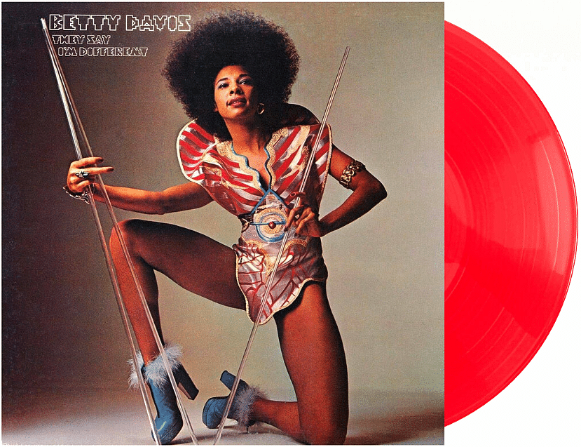 Betty Davis - They Say I'm Different Special Edition Red Color Vinyl LP