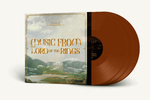 The Lord Of The Rings Trilogy Dark Brown Colored Vinyl 3XLP