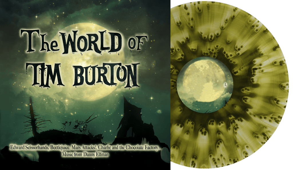 The World of Tim Burton Green Splatter Vinyl 2XLP (Vinyl Luxe Exclusive)