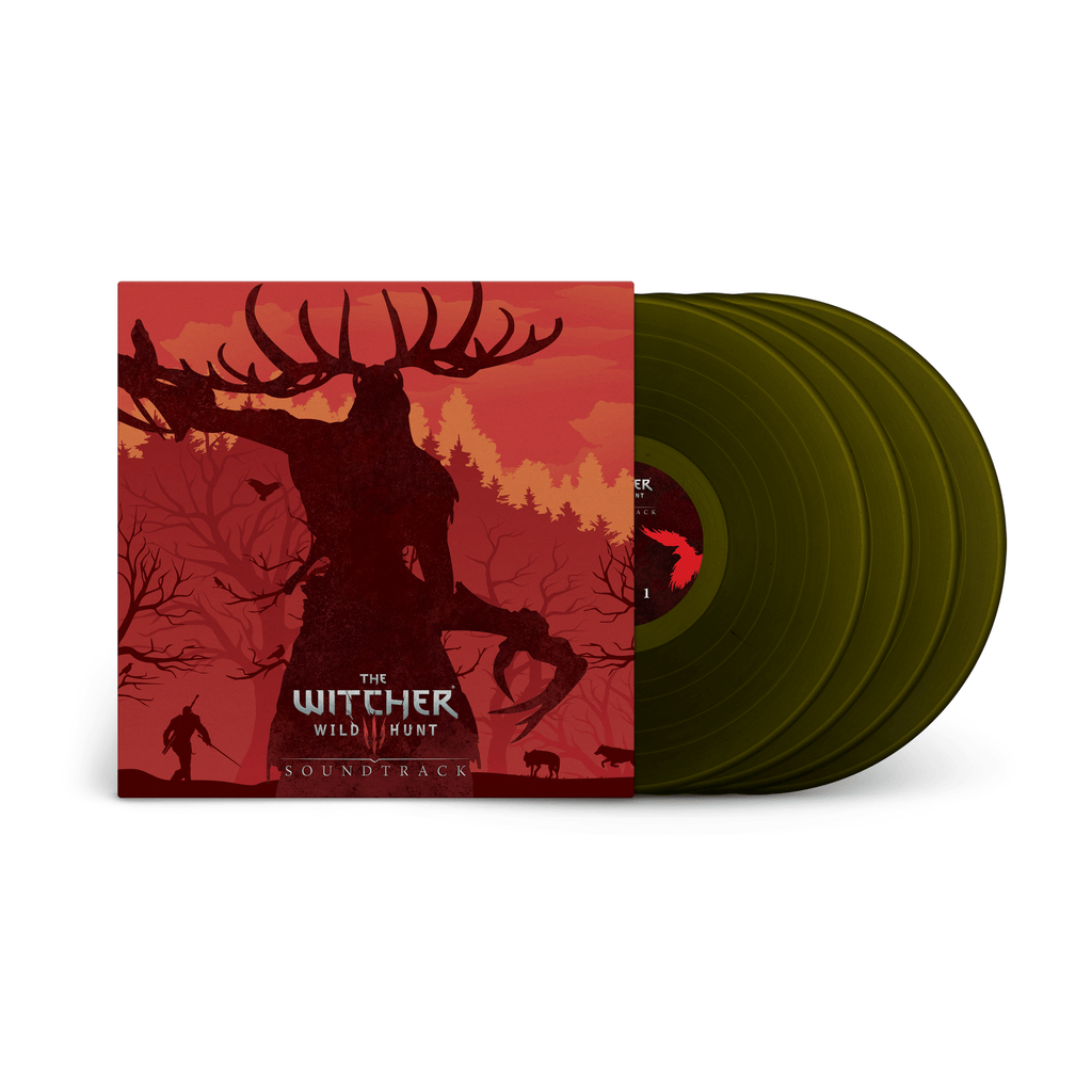 The Witcher 3: Wild Hunt - Original Game Soundtrack Limited "Leshen" Swamp Green Colored Vinyl 4LP