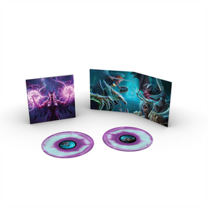 Ian Taylor and Adam Bond - RuneScape: God Wars Dungeon (Original Soundtrack) Turquoise Blue And Purple Vinyl Discs PREORDER