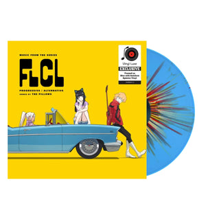 The Pillows ‎– FLCL Progressive / Alternative Music From The Series Blue With Rainbow Splatter Vinyl 2LP