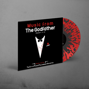 The Godfather Trilogy I - II - III Red with Black Splatter Colored Vinyl LP (VL Exclusive)