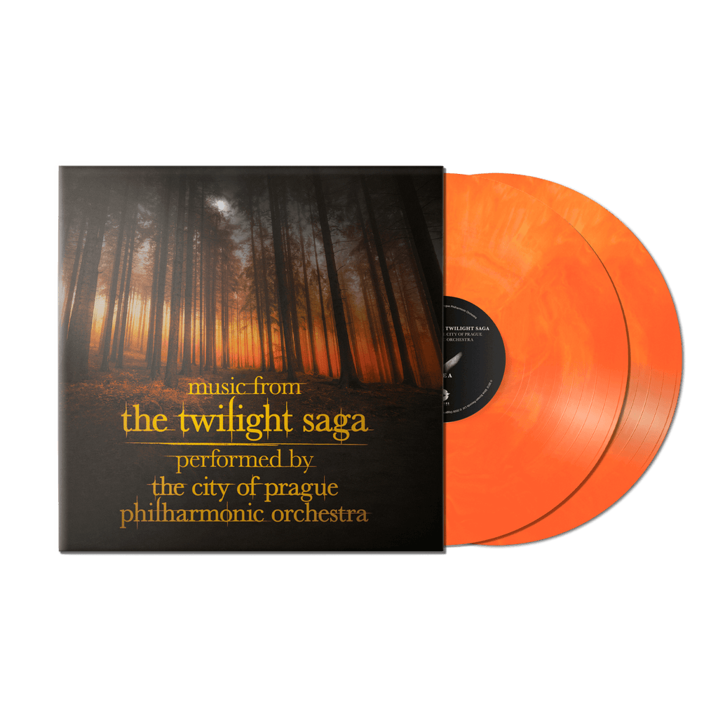 Music From The Twilight Saga Orange & Yellow "Fog Swirl" Vinyl 2XLP