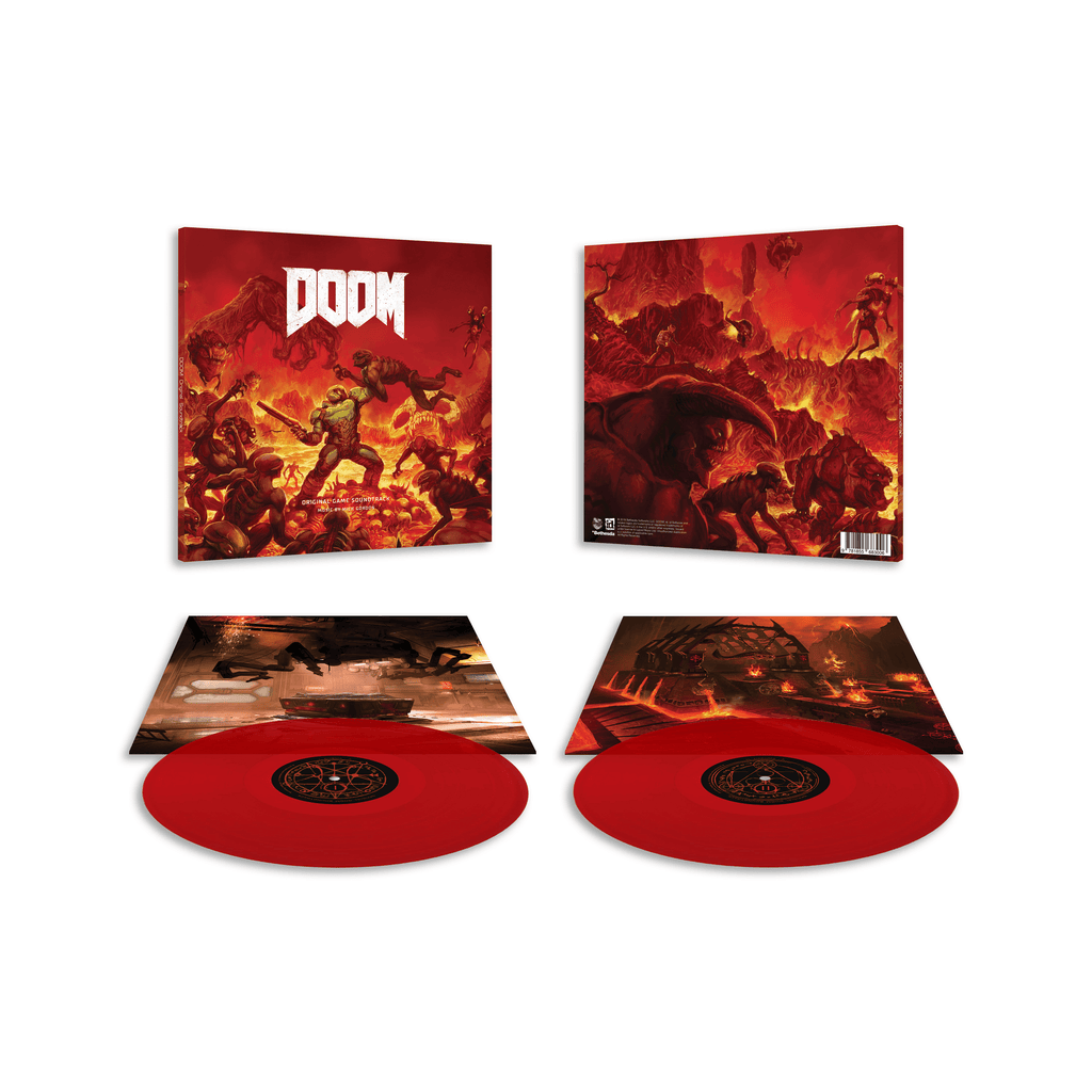 Mick Gordon - DOOM (Original Game Soundtrack) 180gm Red Colored Vinyl