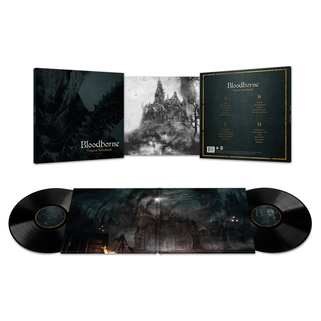 Bloodborne (Original Soundtrack) Deluxe 180g Black Colored Vinyl 2xLP