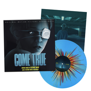 Come True Motion Picture Soundtrack "Sleep Study" Cyan Blue With Splatter Vinyl