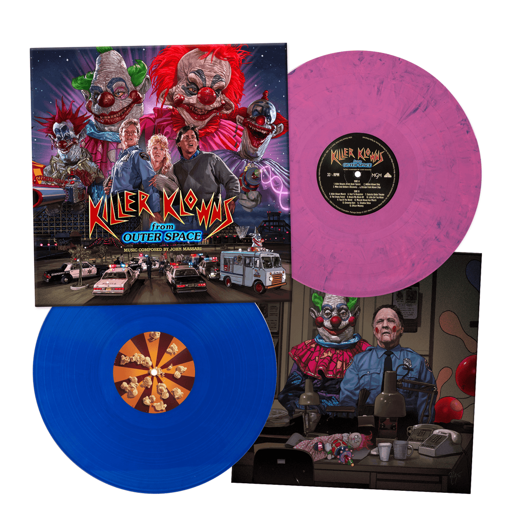 Killer Klowns From Outer Space Violet & Blue 180g Vinyl 2XLP