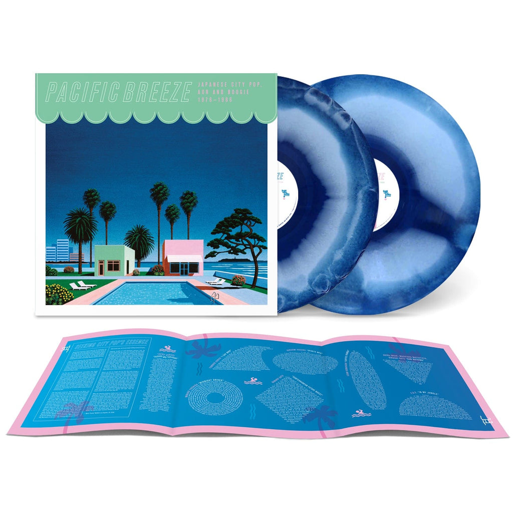 Pacific Breeze: Japanese City Pop, AOR & Boogie 1976-1986 Blue White Swirl Colored Vinyl 2LP