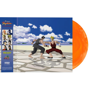 Virtua Fighter Arcade and SEGA Saturn Official Soundtrack LITA Orange Marble Colored Vinyl 2LP