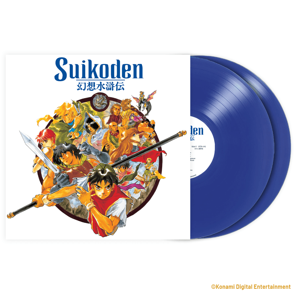 Suikoden (Original Video Game Soundtrack) Blue Colored Vinyl 2LP